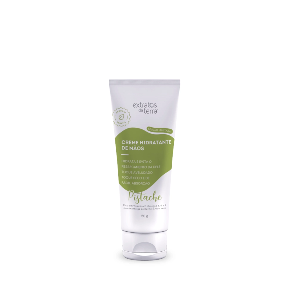 Creme hidratante de mãos pistache 50 g