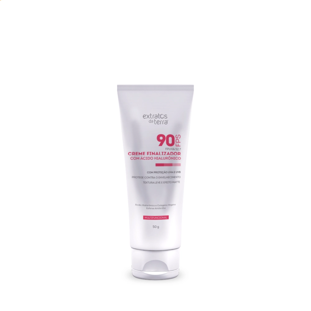 Creme Finalizador com Ácido Hialurônico FPS 90