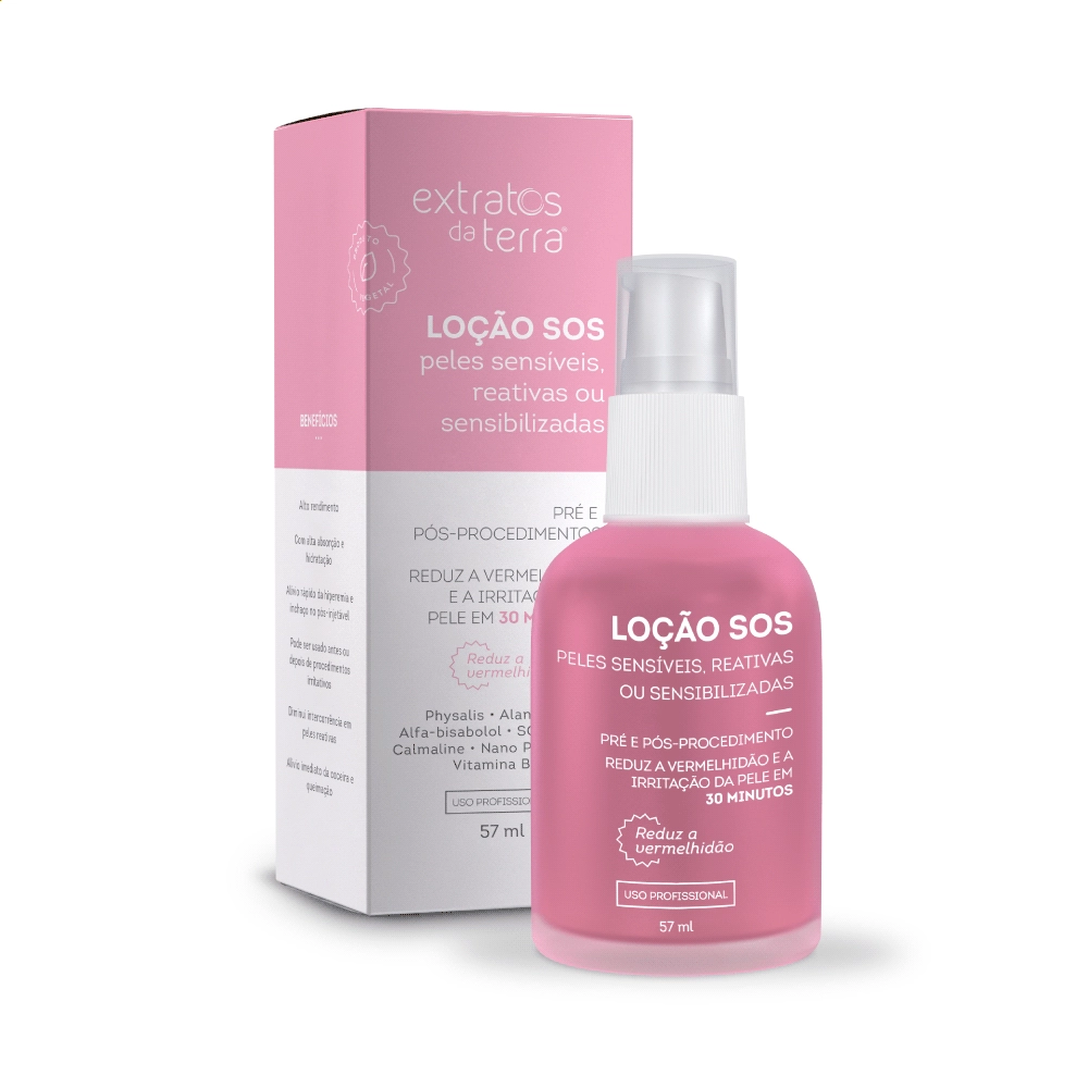 Loção SOS Pele Sensiveis (Reativas ou Sensibilizadas) 57 ml