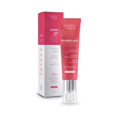 Reverse Ah10 Creme Anti-Idade Para Rosto, Colo E Pescoço 30 g